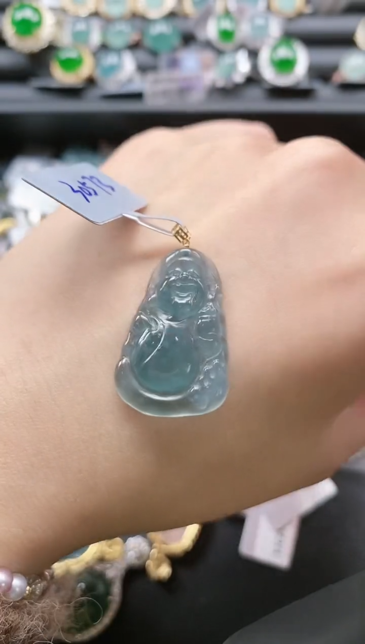 【闪购商品】翡翠戒指18K金镶嵌51511