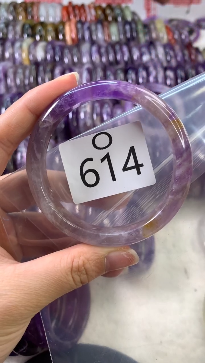 【闪购商品】水晶水晶手镯O未镶嵌614-58