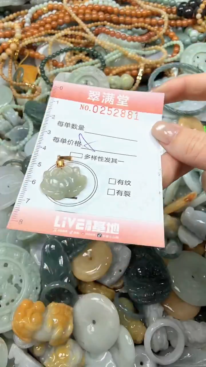 未镶嵌挂件翡翠闪购0252881