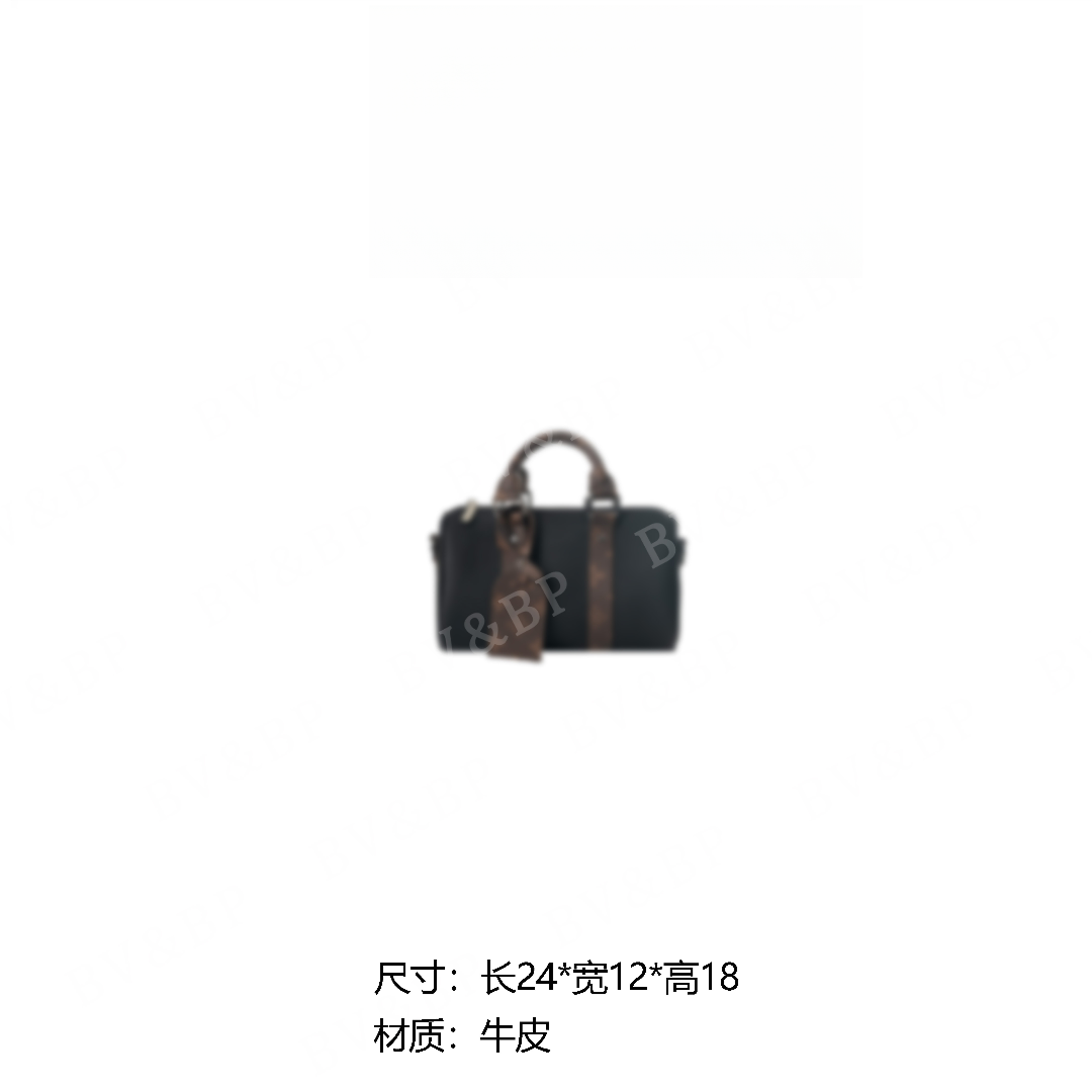 【甜一专属】原创设计高定手提单肩包 24122-黑色