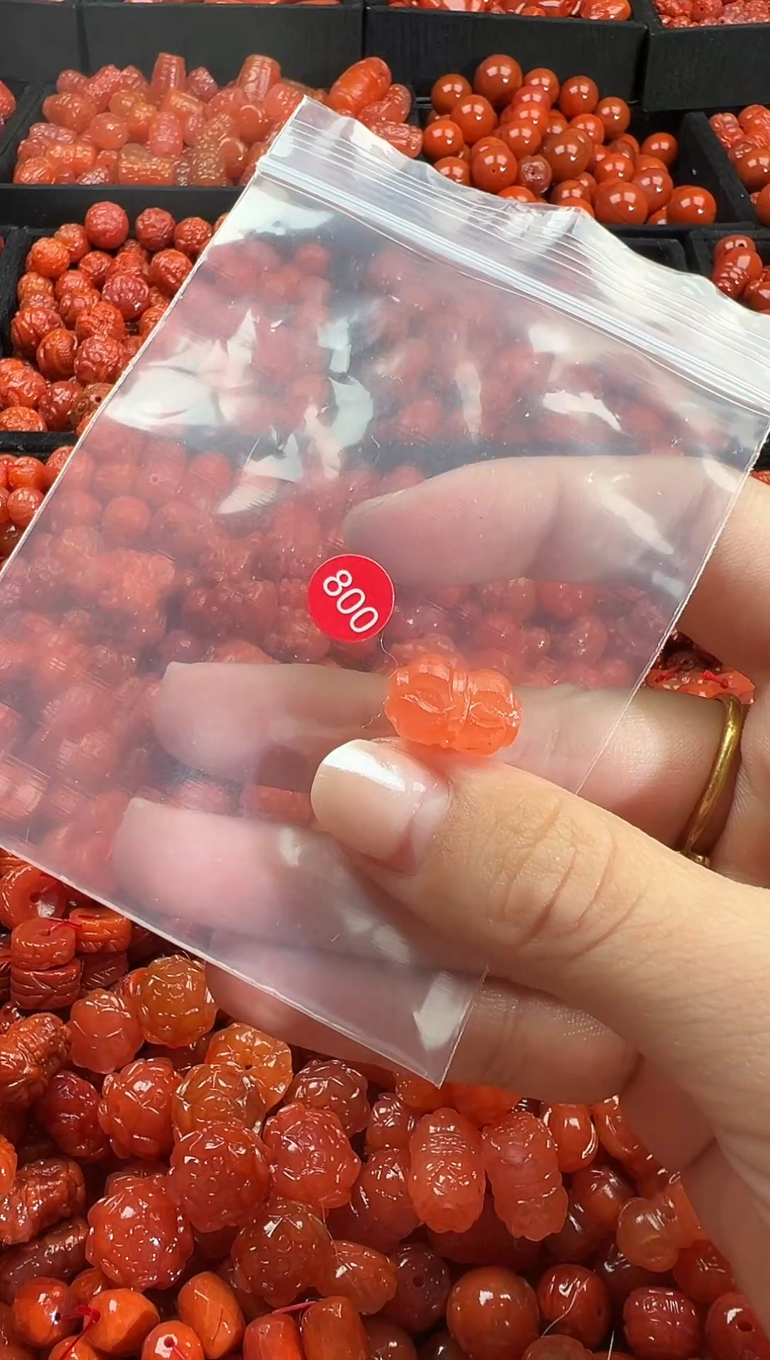 颈饰未镶嵌南红玛瑙1