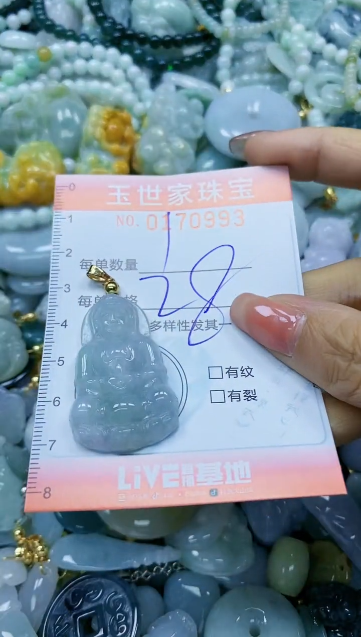 【闪购商品】翡翠颈饰未镶嵌闪购0170993