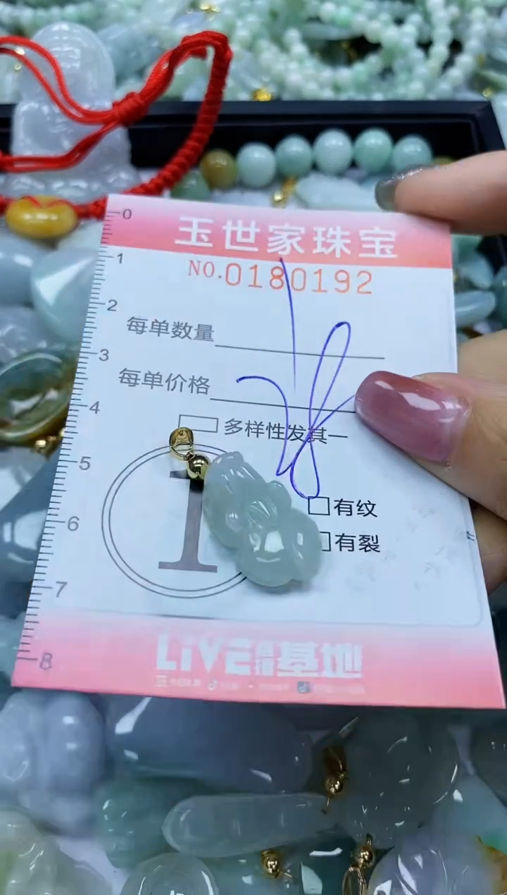 【闪购商品】翡翠颈饰未镶嵌闪购0180192