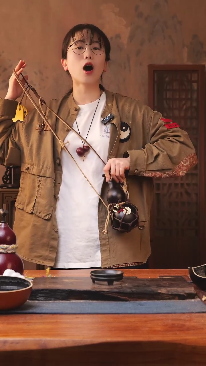 【闪购商品】385号精品大漆葫芦防腐防渗装饮料水茶酒