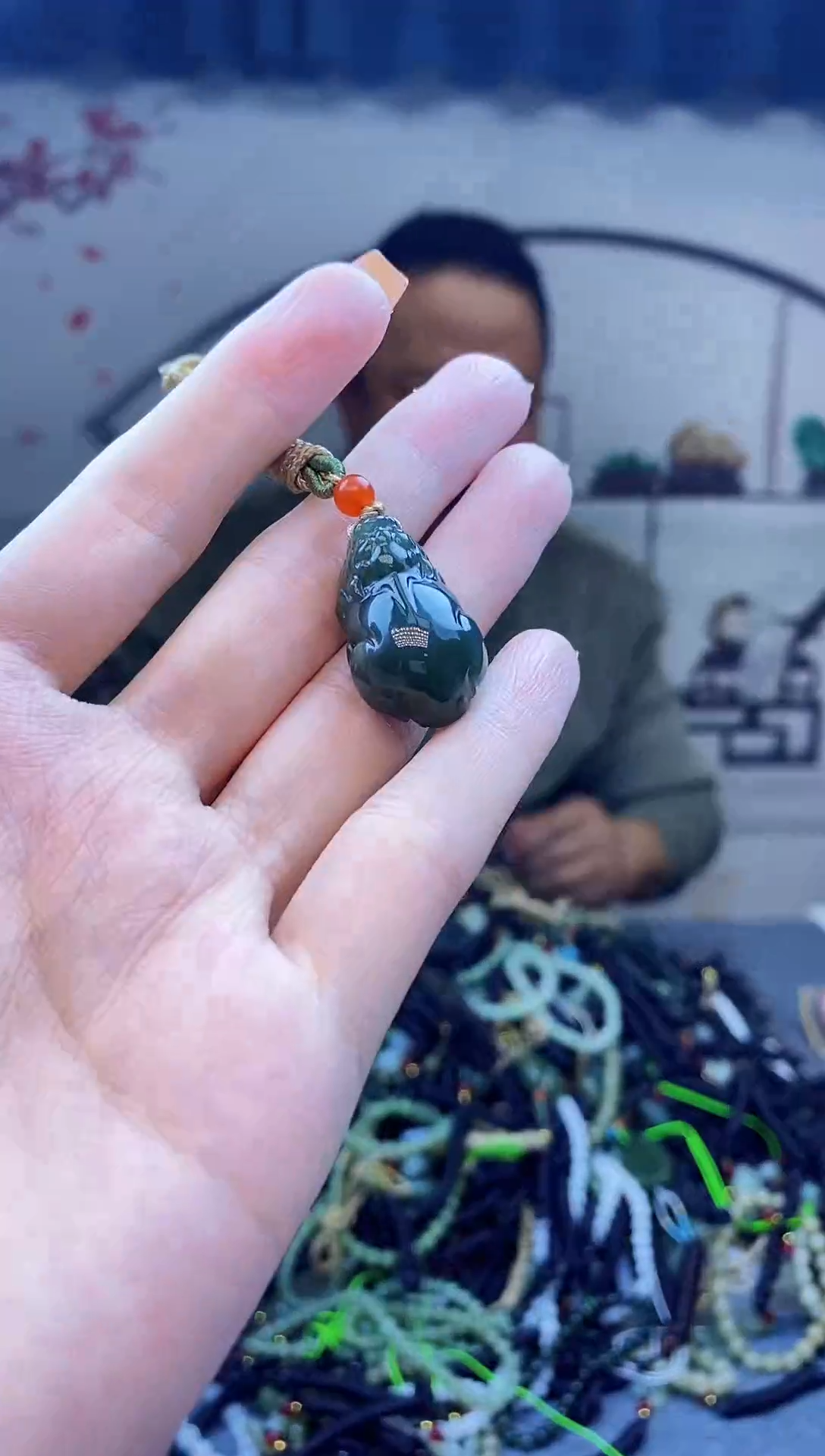 颈饰未镶嵌和田玉多样性发拍一发一