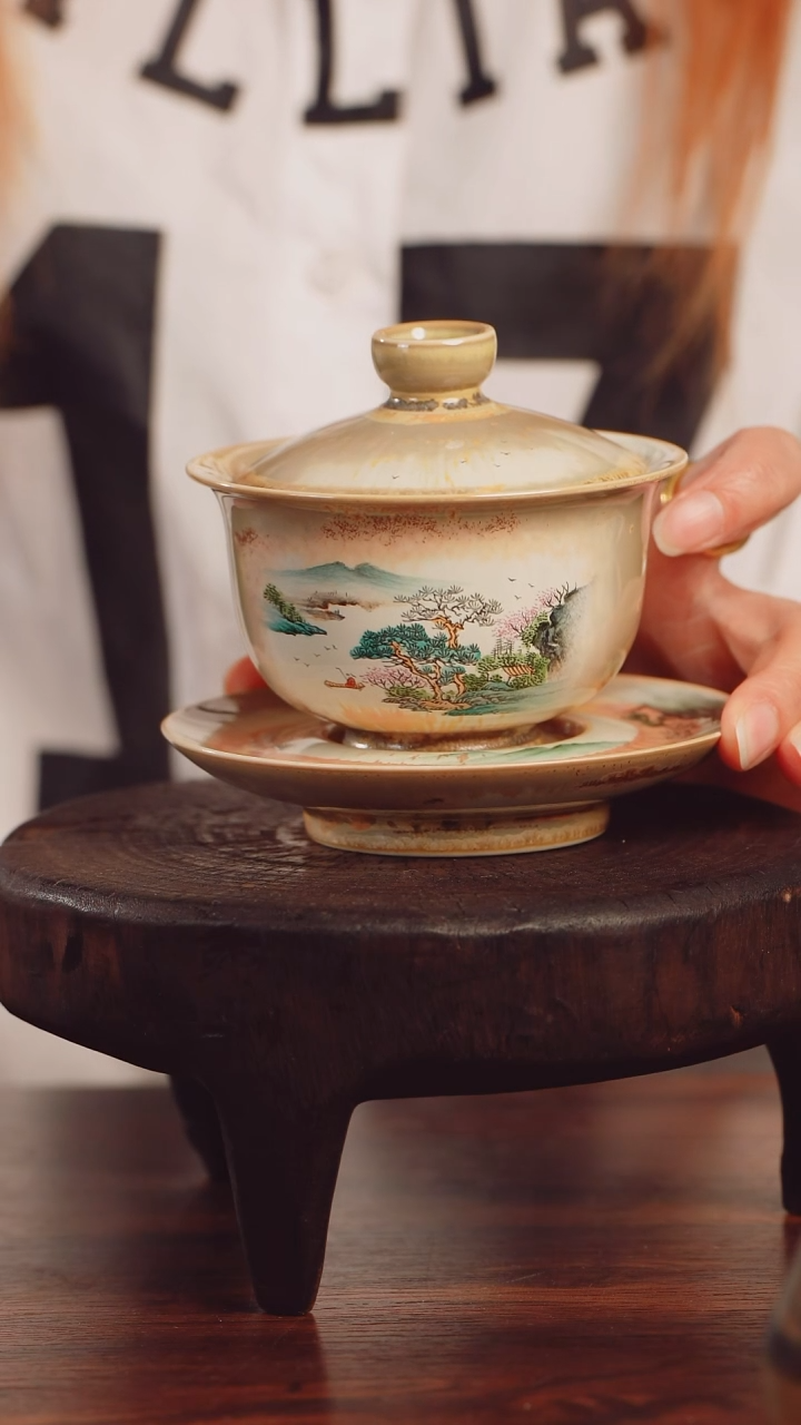【闪购商品】艺然堂手工手绘茶器