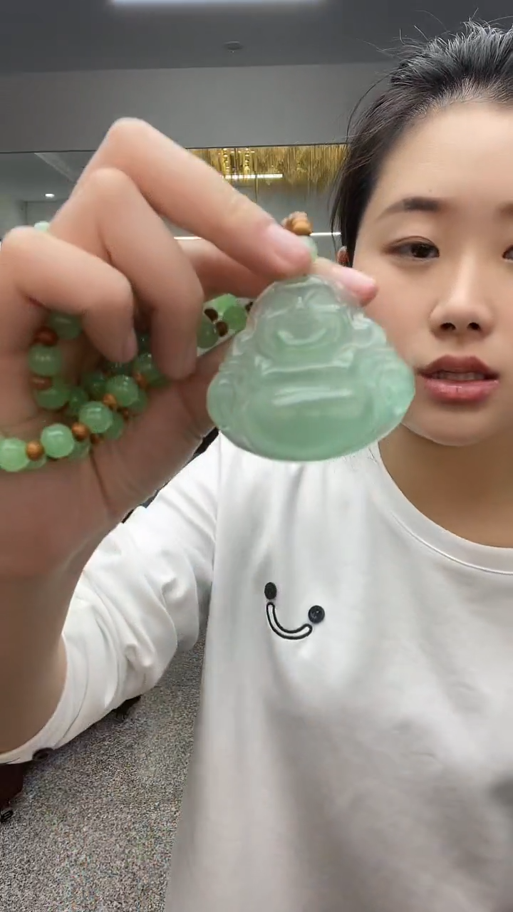 珠链绿佛公腰牌多样性发货一件