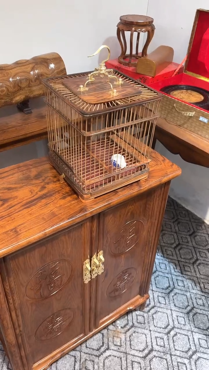 【闪购商品】贡木木艺鸟笼11111111111