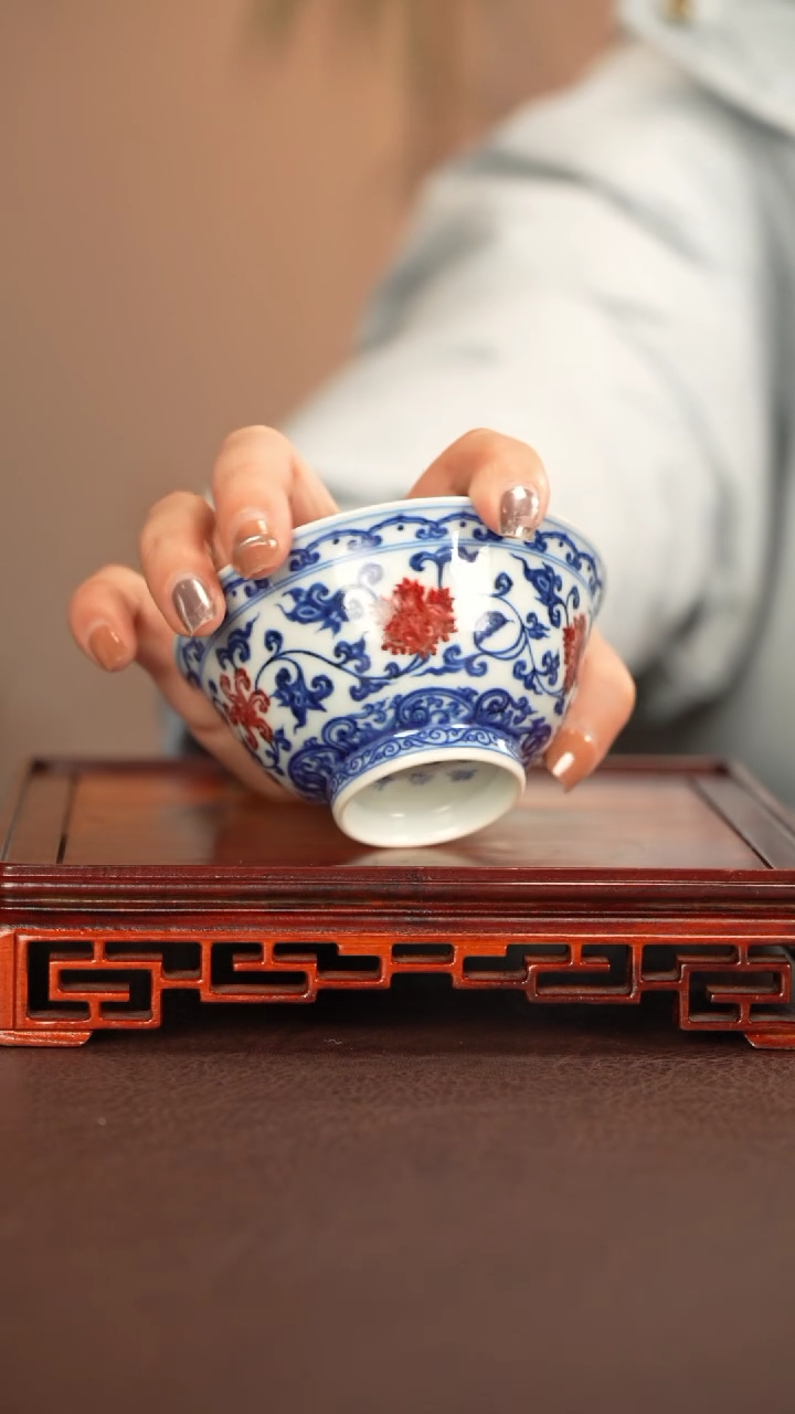 【闪购商品】杯子永明尚玩景德镇手工手绘陶瓷