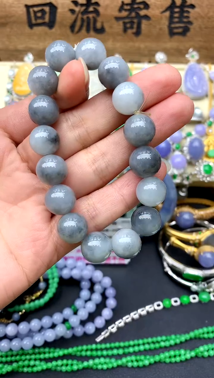 【闪购商品】翡翠手串未镶嵌6-中国好珍宝