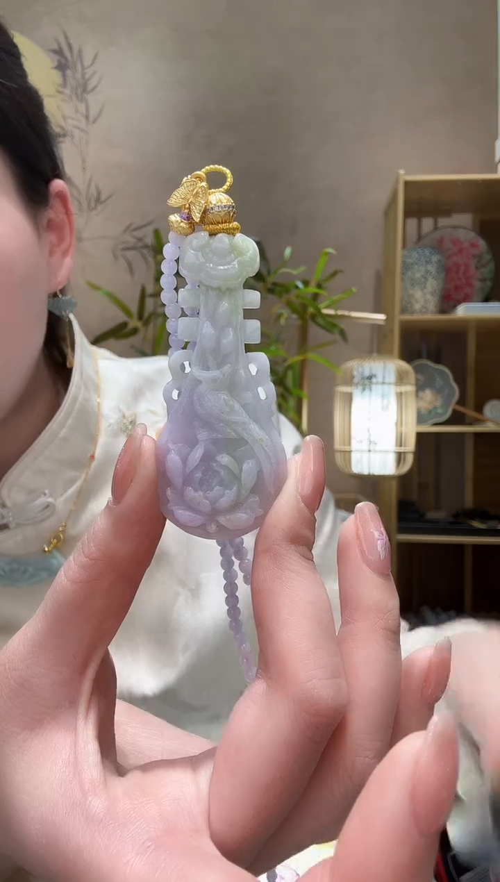 【闪购商品】翡翠颈饰未镶嵌吊坠