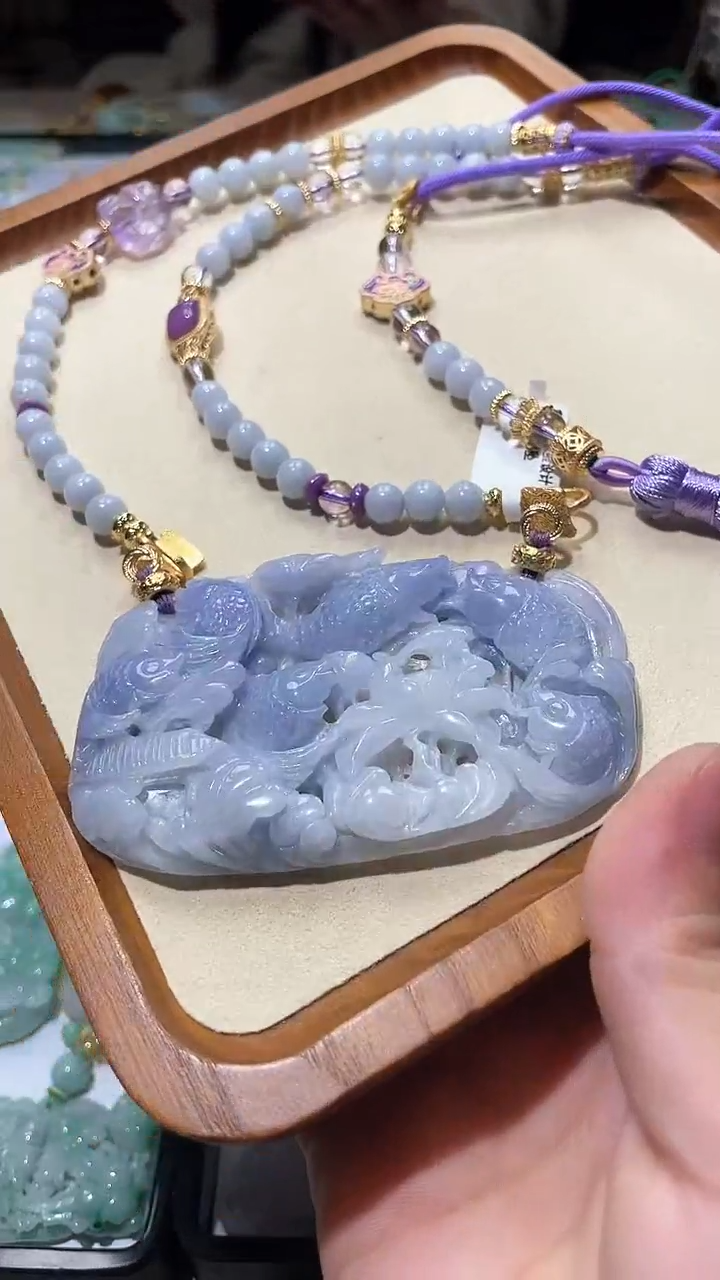 【闪购商品】翡翠颈饰未镶嵌吊坠