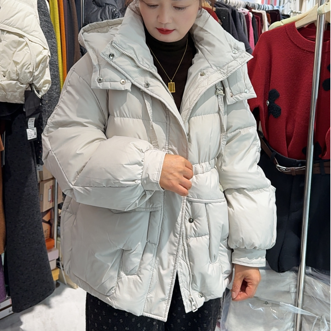 [ W i F i ]71688冬季加厚韩版修身显瘦羽绒服(衣长65)