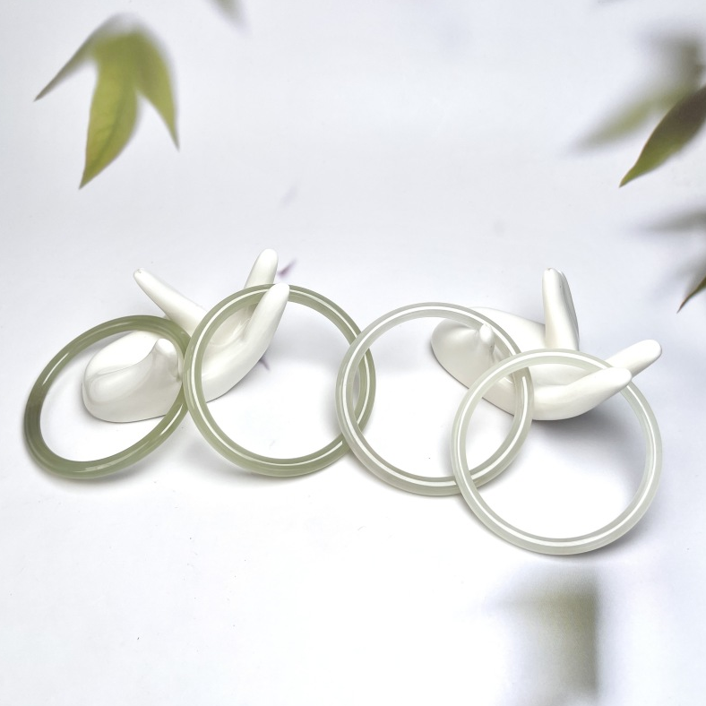 菲菲珠宝好·和田玉手镯-多样性发一