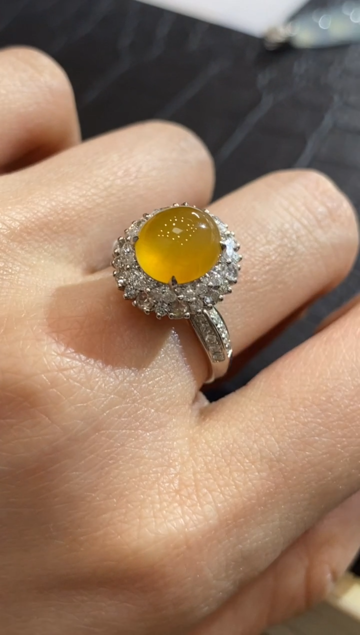 【闪购商品】翡翠颈饰18K金镶嵌收到货48小时鉴赏期（超时不退不换）