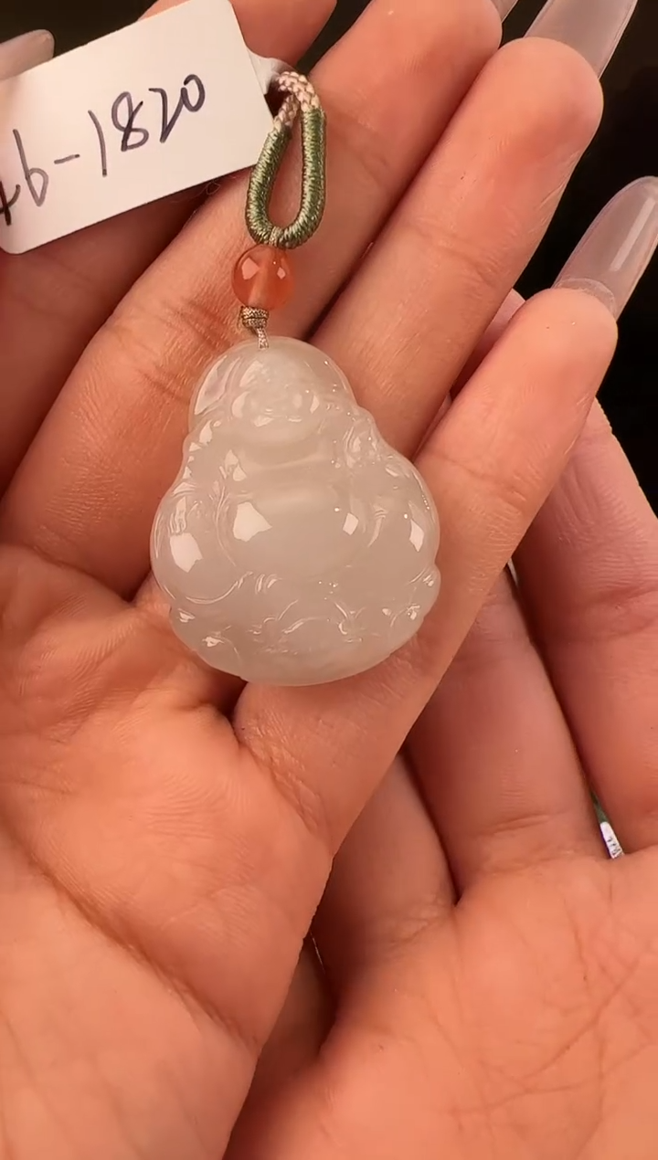 【闪购商品】和田玉颈饰未镶嵌佛公1820