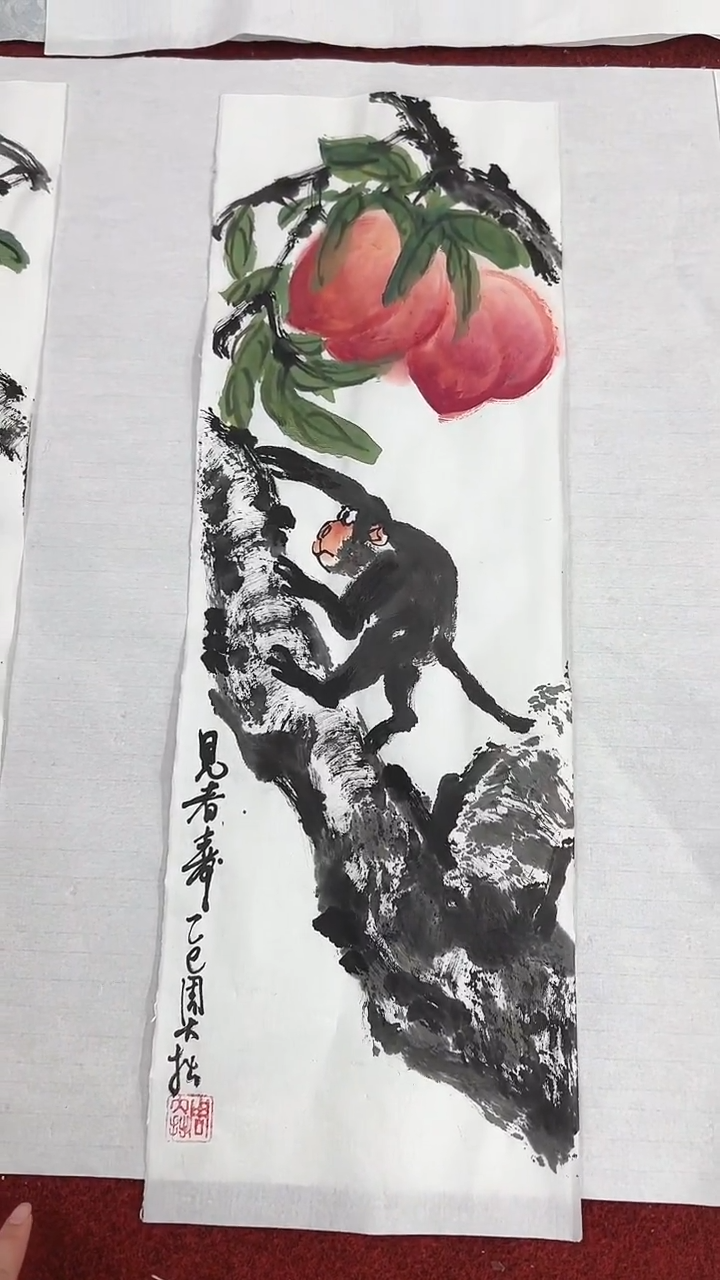 国画周大拙/国画/花鸟