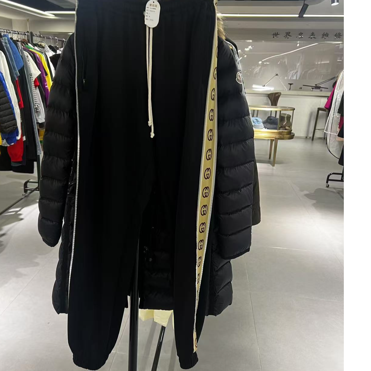 GUCCI/古驰黑色长裤/99新