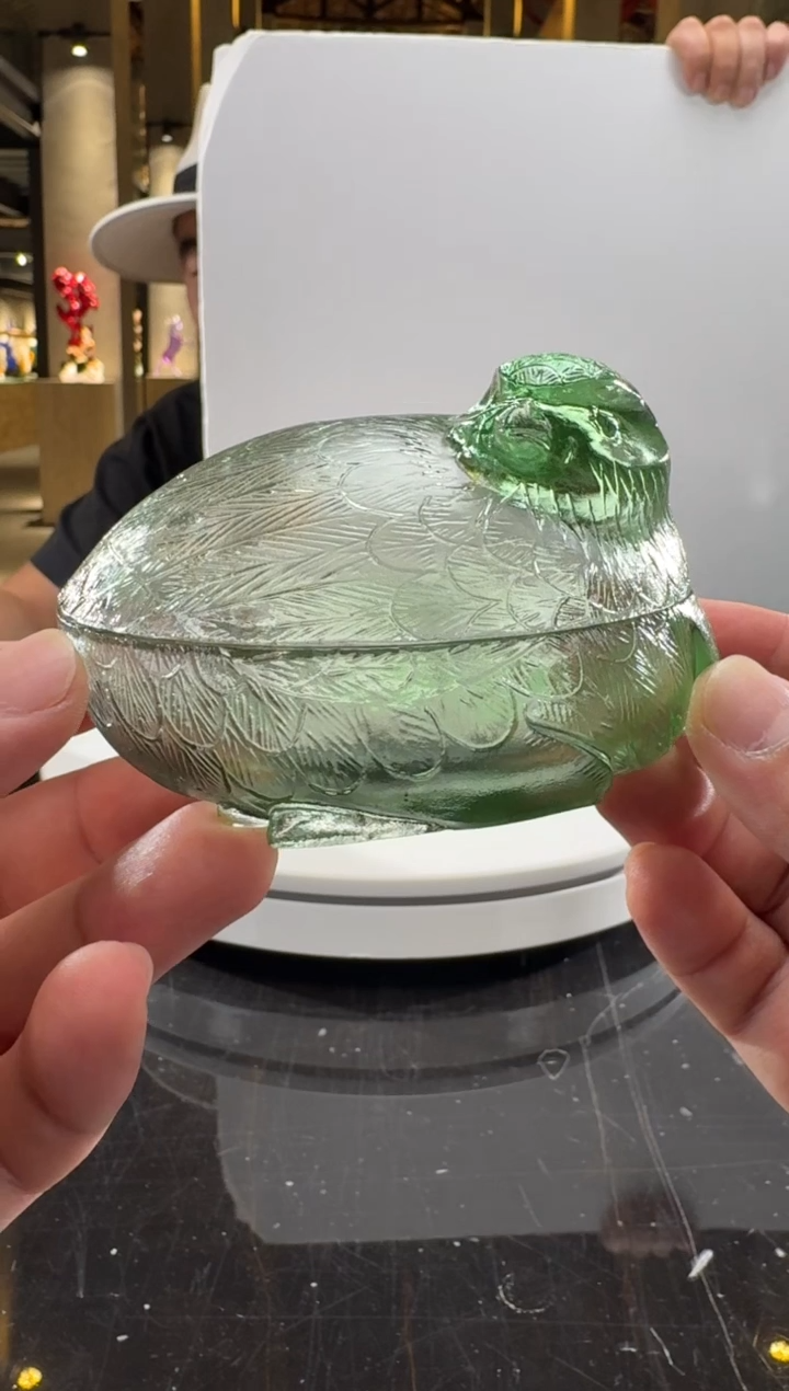 摆件鹌鹑墨盒艺术摆件