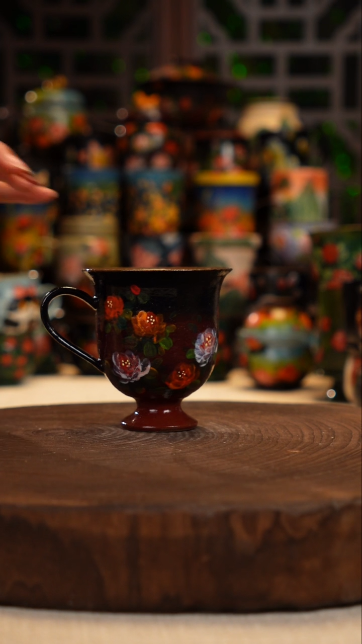 油画    手绘釉下彩