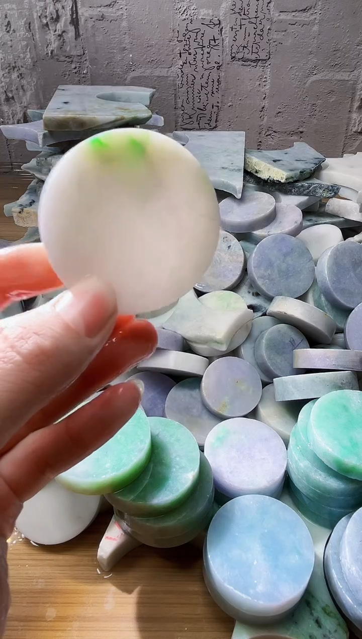 裸石翡翠天然翡翠A货古 南 371