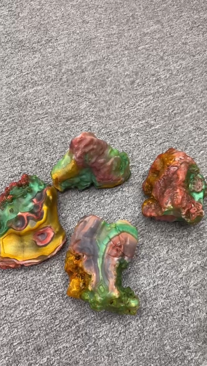 未镶嵌玛瑙/玉髓珠宝奇石原石玛瑙摆件随机发多样性发一件