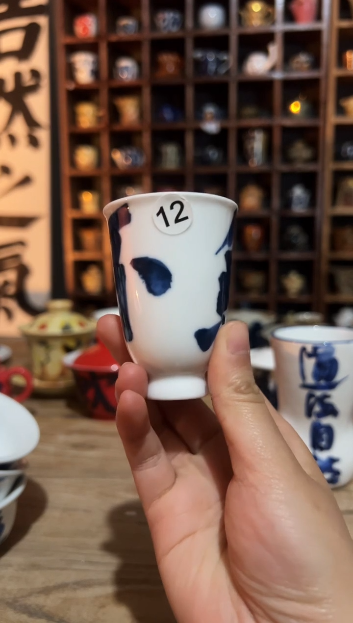 【闪购商品】观云听雨原创手绘茶具