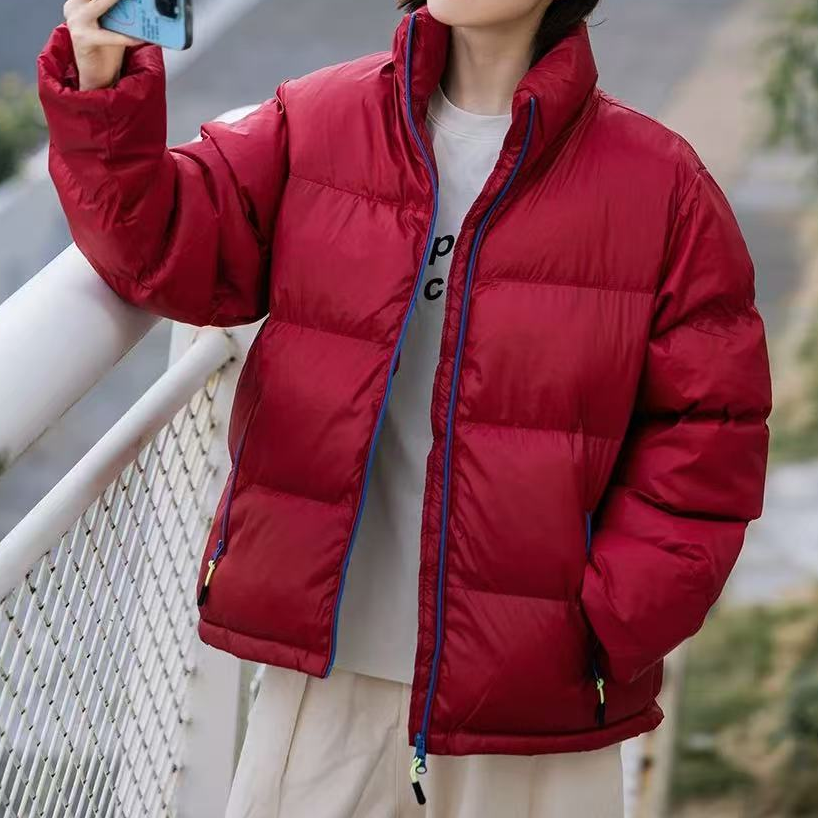 立领短款休闲外套冬季棉服外套