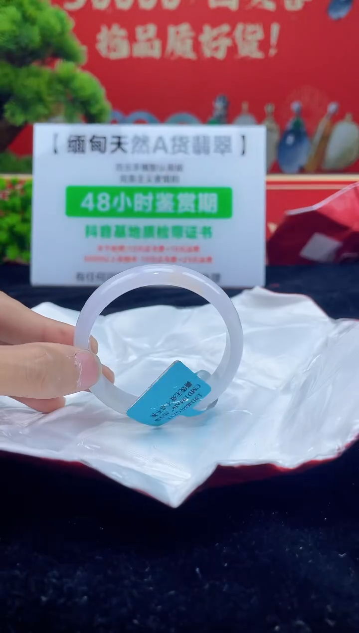 【闪购商品】翡翠手镯未镶嵌手镯9