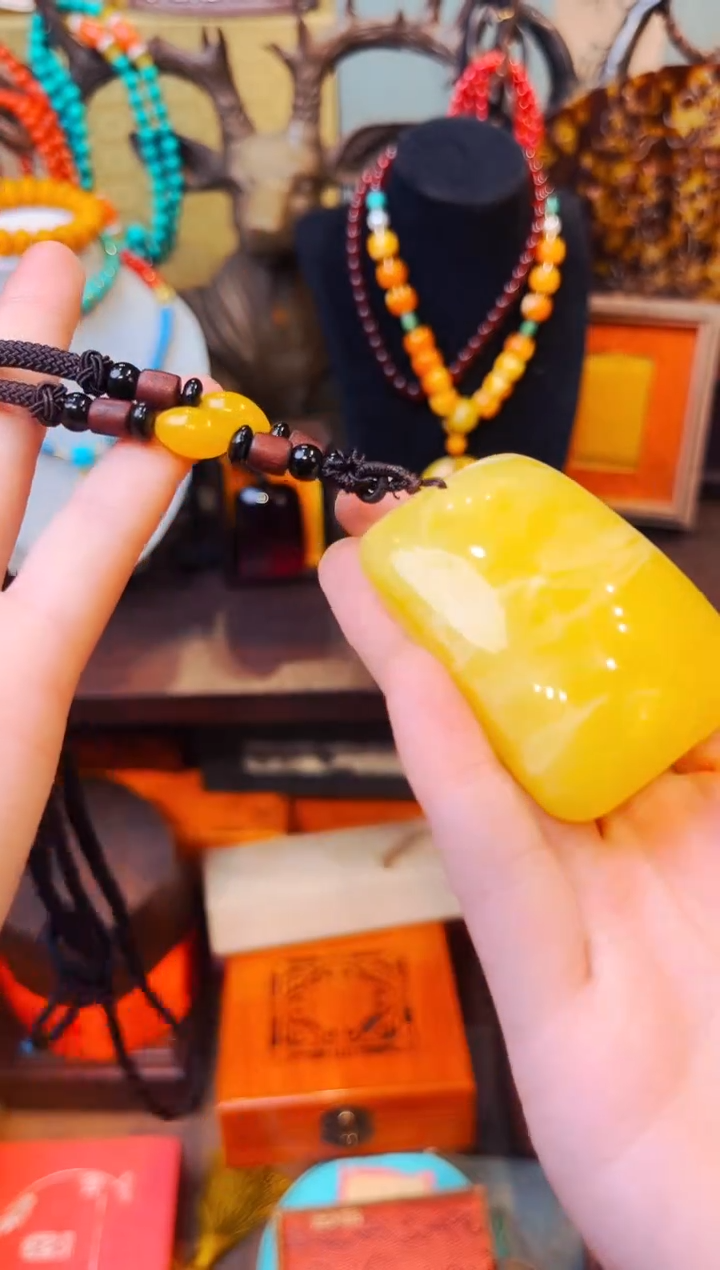 【闪购商品】蜜蜡裸石未镶嵌大美精品专属链接999742