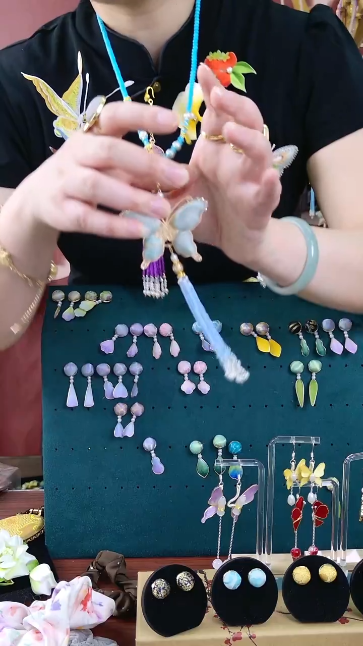 刺绣非遗绒花002