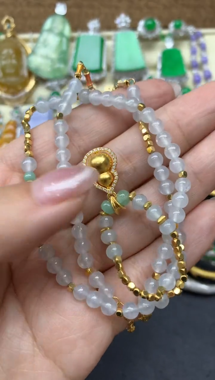 【闪购商品】翡翠手链未镶嵌417中国好珍宝