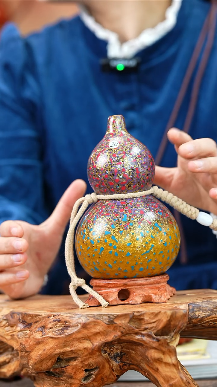 【闪购商品】284—光岳葫天然大漆酒葫芦不含漆珠