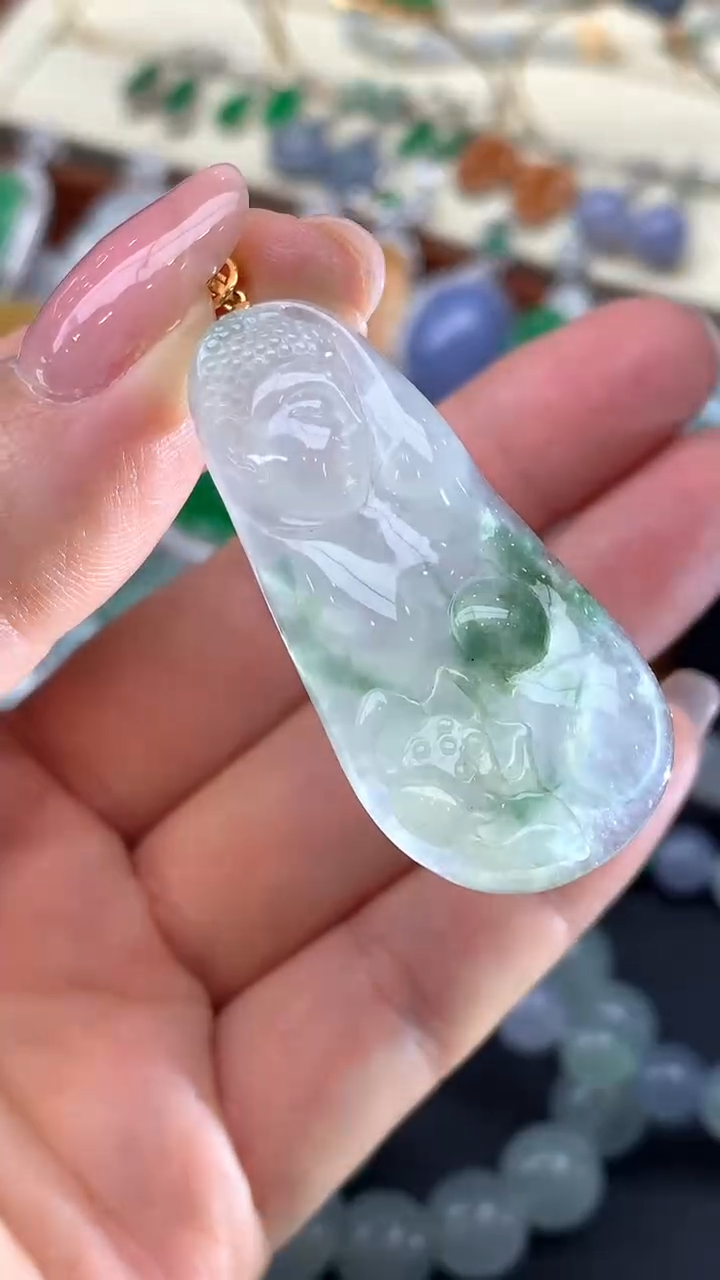 【闪购商品】翡翠颈饰未镶嵌14-天然翡翠