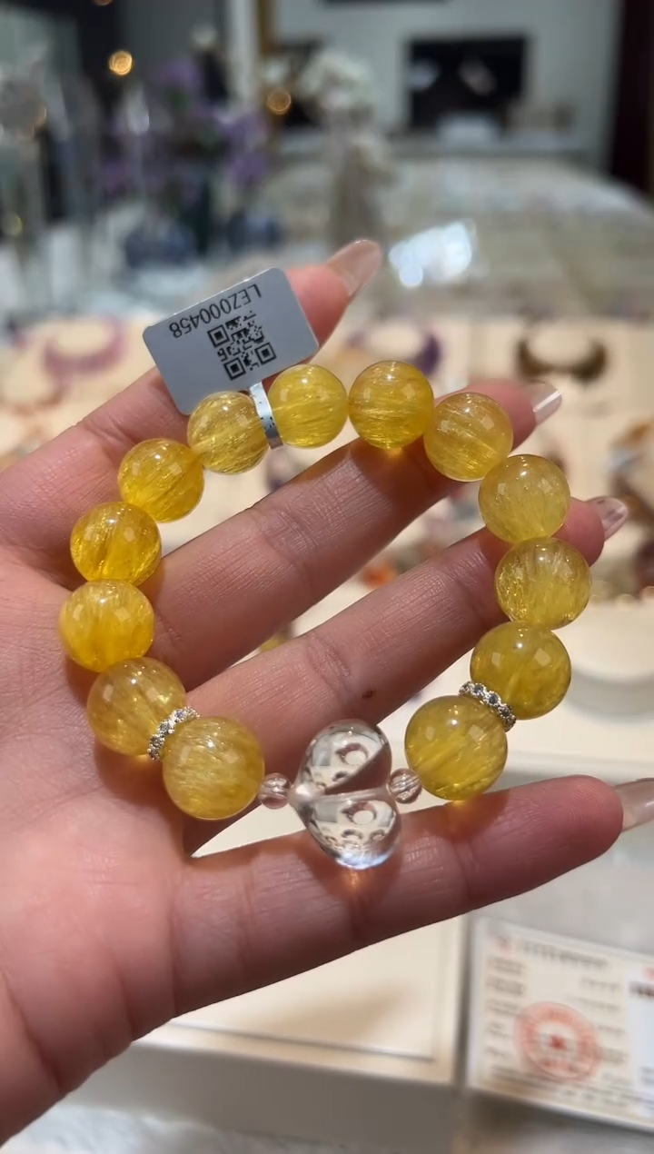 未镶嵌手串萤石手串