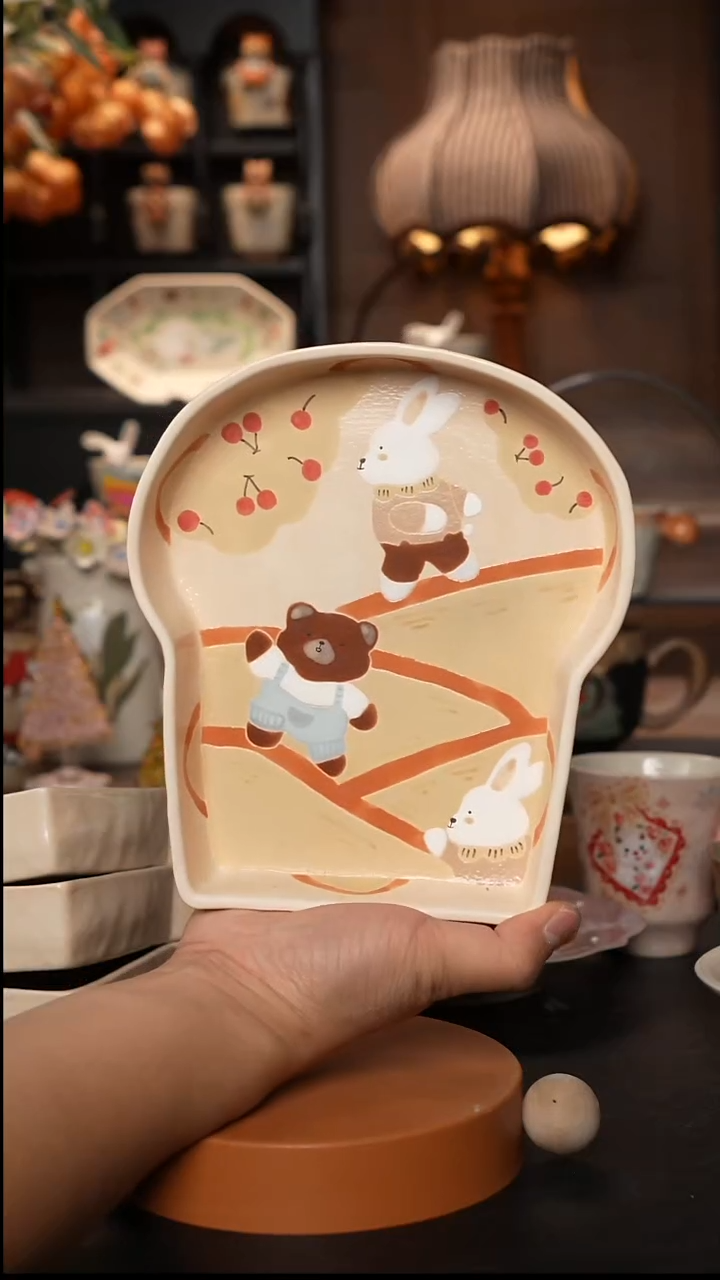 瓷片川谷原创手作陶瓷  12.4  不退差价