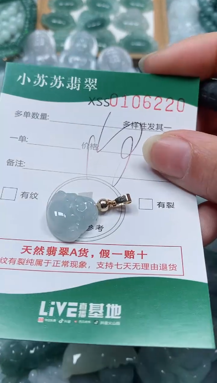 【闪购商品】翡翠颈饰未镶嵌闪购商品0106220