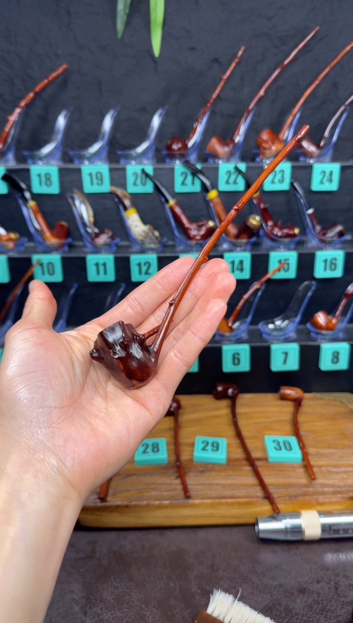 洛*一物一图檬子木手工香烟嘴