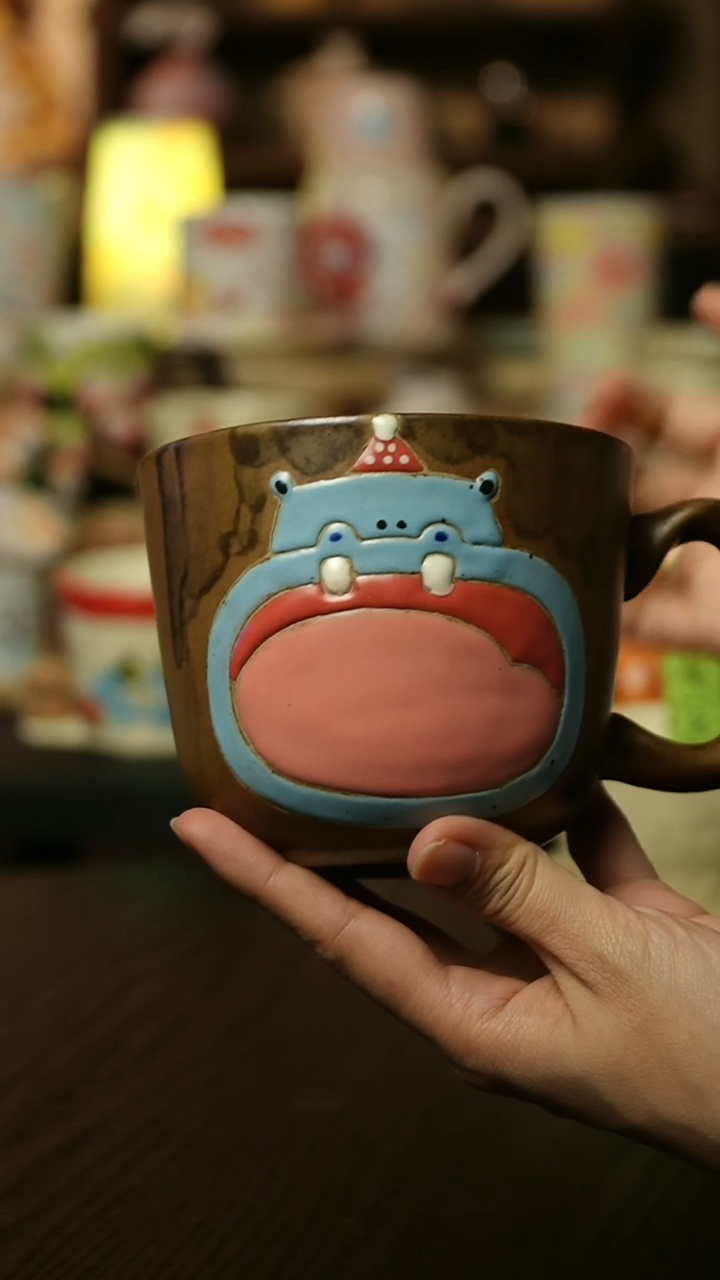 【闪购商品】杯子陶瓷景德镇高温釉下彩&A426