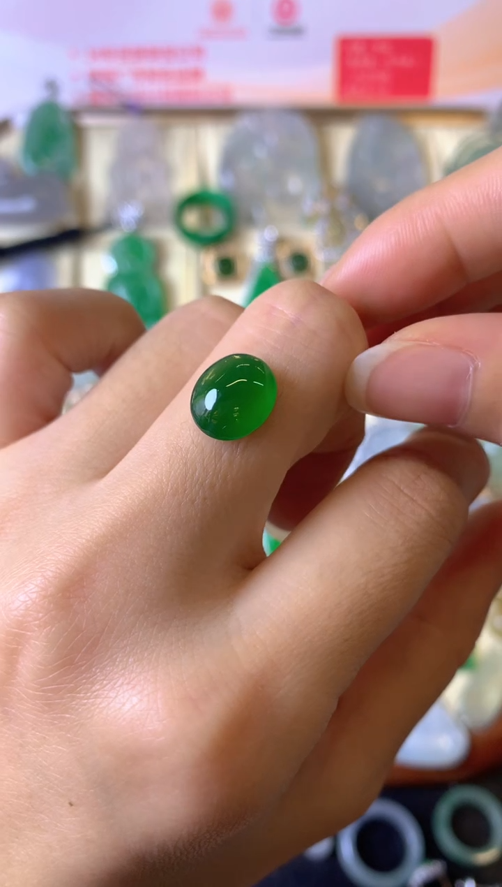 【闪购商品】定制翡翠未镶嵌1裸玉（客户意向镶嵌）