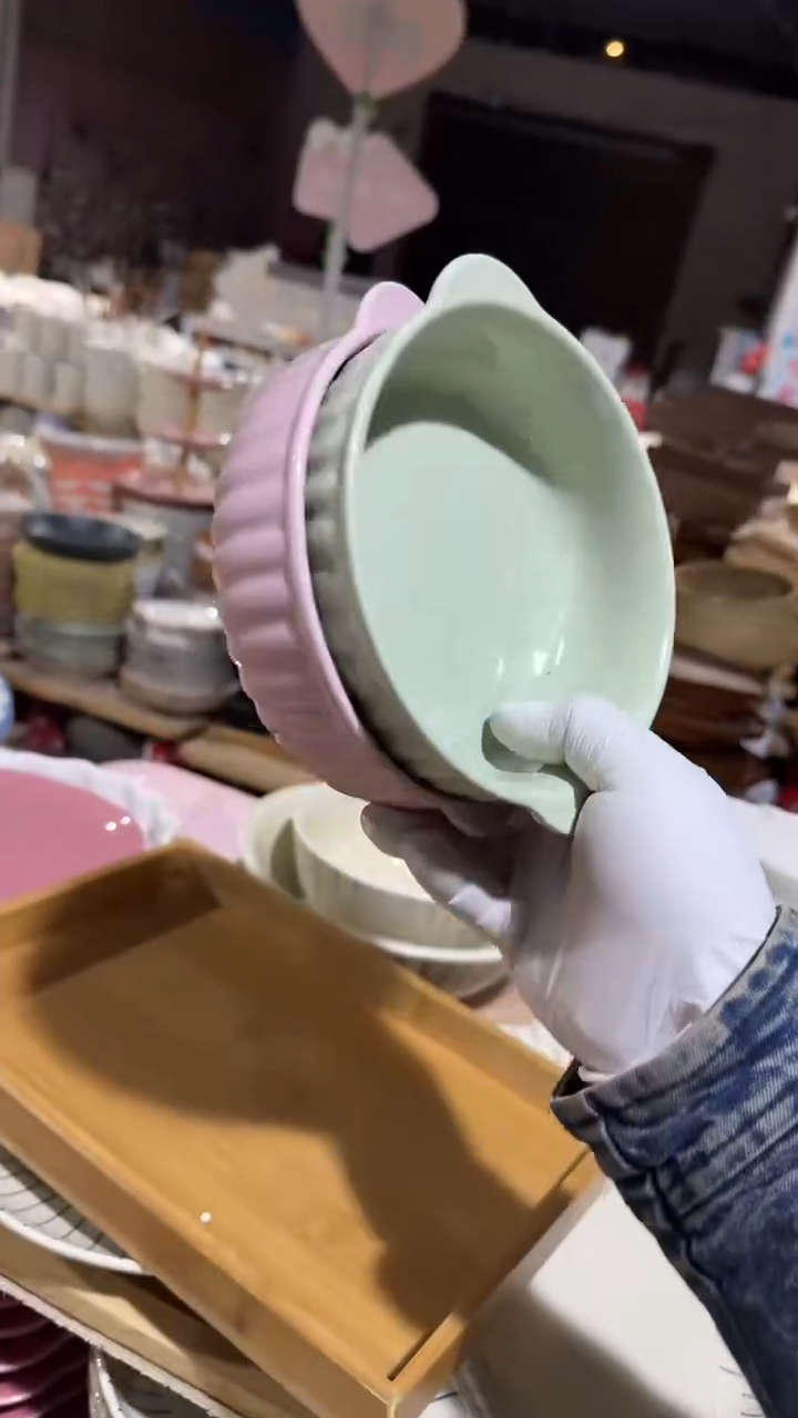 陶瓷2个双耳 微瑕凑满20元包邮