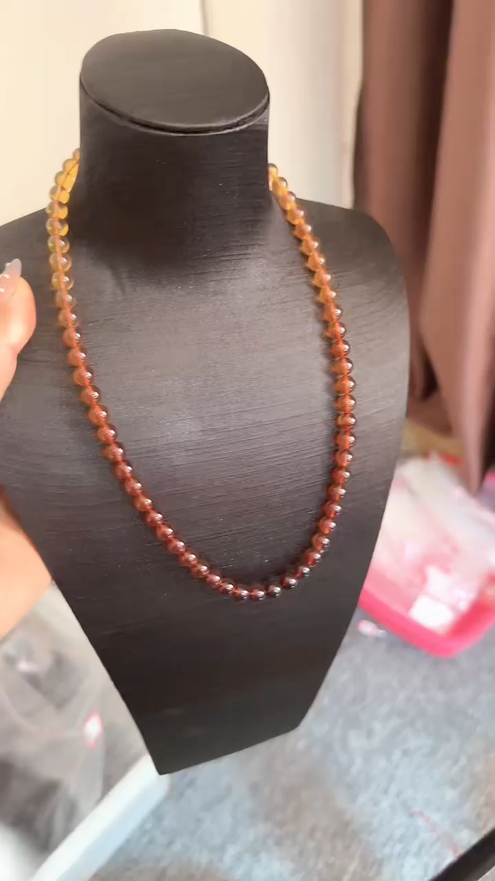 【闪购商品】琥珀手链未镶嵌规格7彩虹妈妈链#82