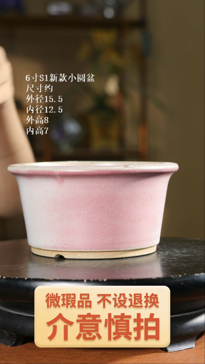 6寸S1新款小圆盆 086