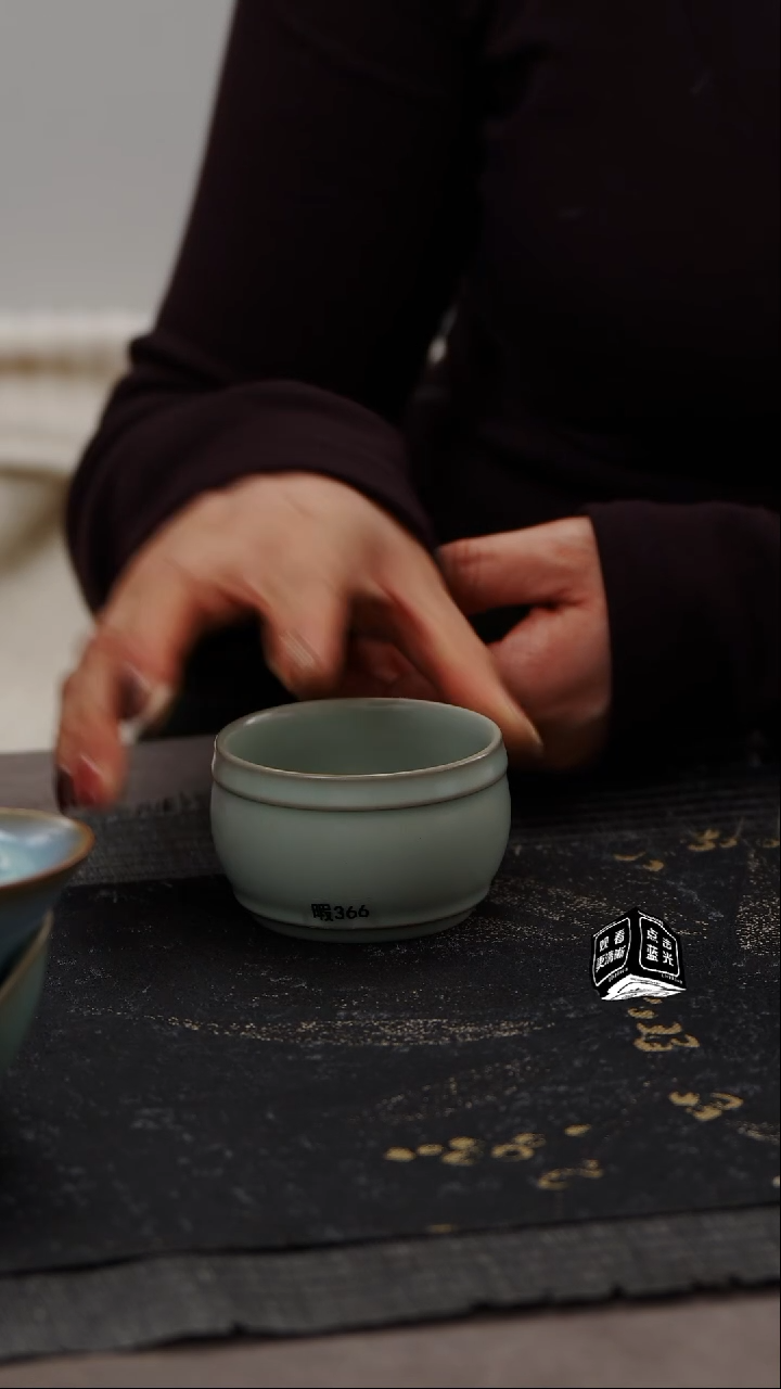 【闪购商品】杯366号国非遗大师王君子章款鼓腹杯瑕