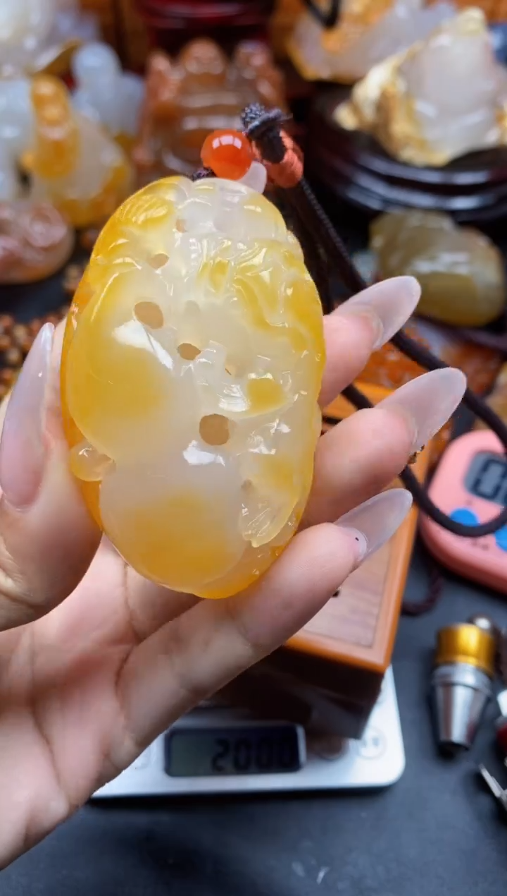 【闪购商品】玛瑙/玉髓颈饰未镶嵌ll