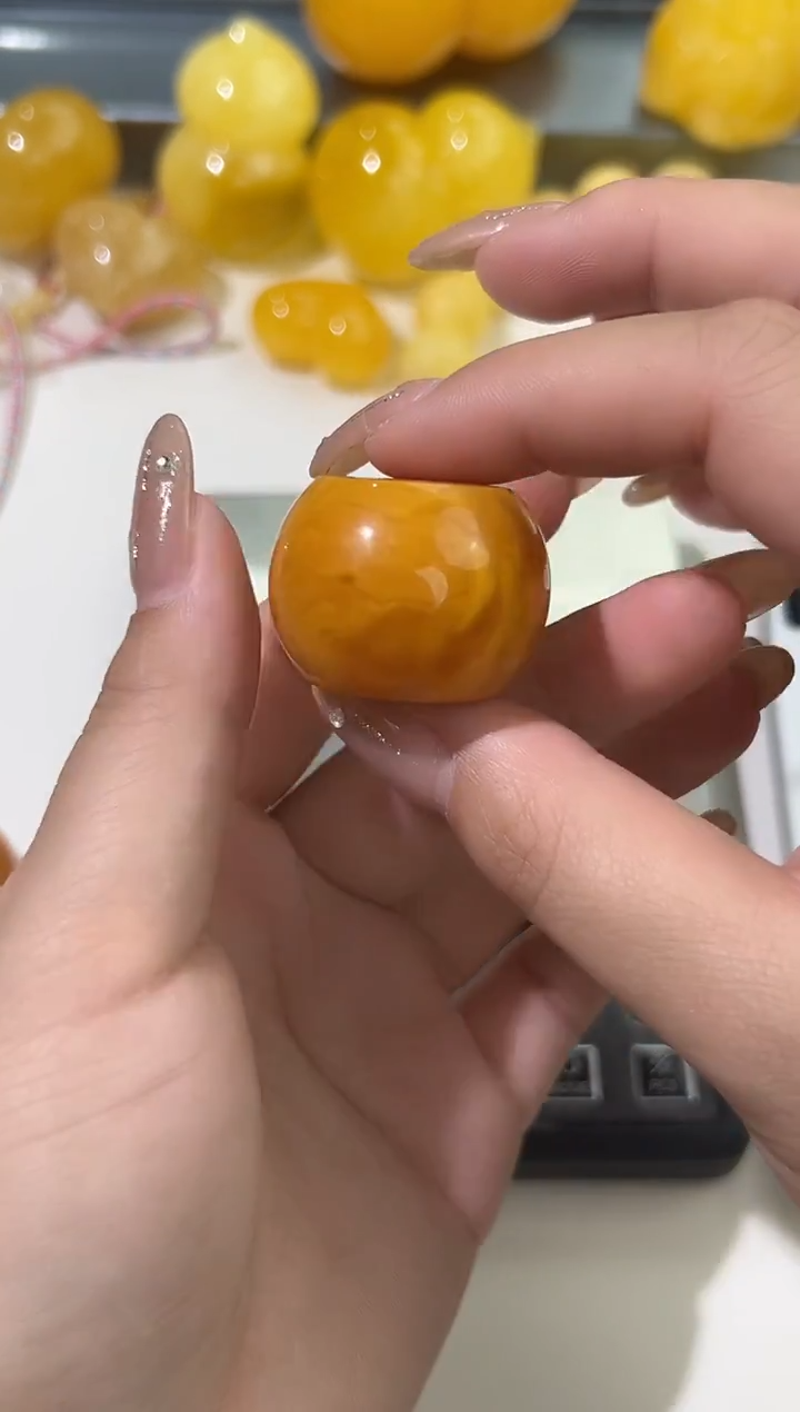 裸石琥珀未镶嵌天然琥珀蜜蜡吊坠