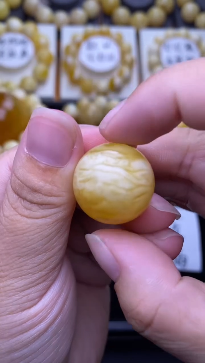 裸石琥珀未镶嵌大小姐珠宝严选29