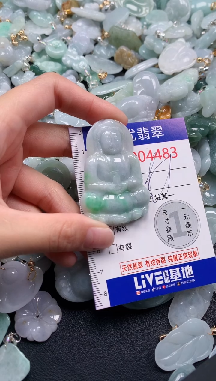 颈饰未镶嵌翡翠4483