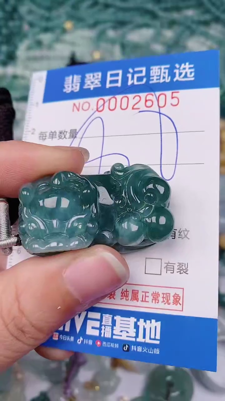 【闪购商品】翡翠颈饰未镶嵌00002605