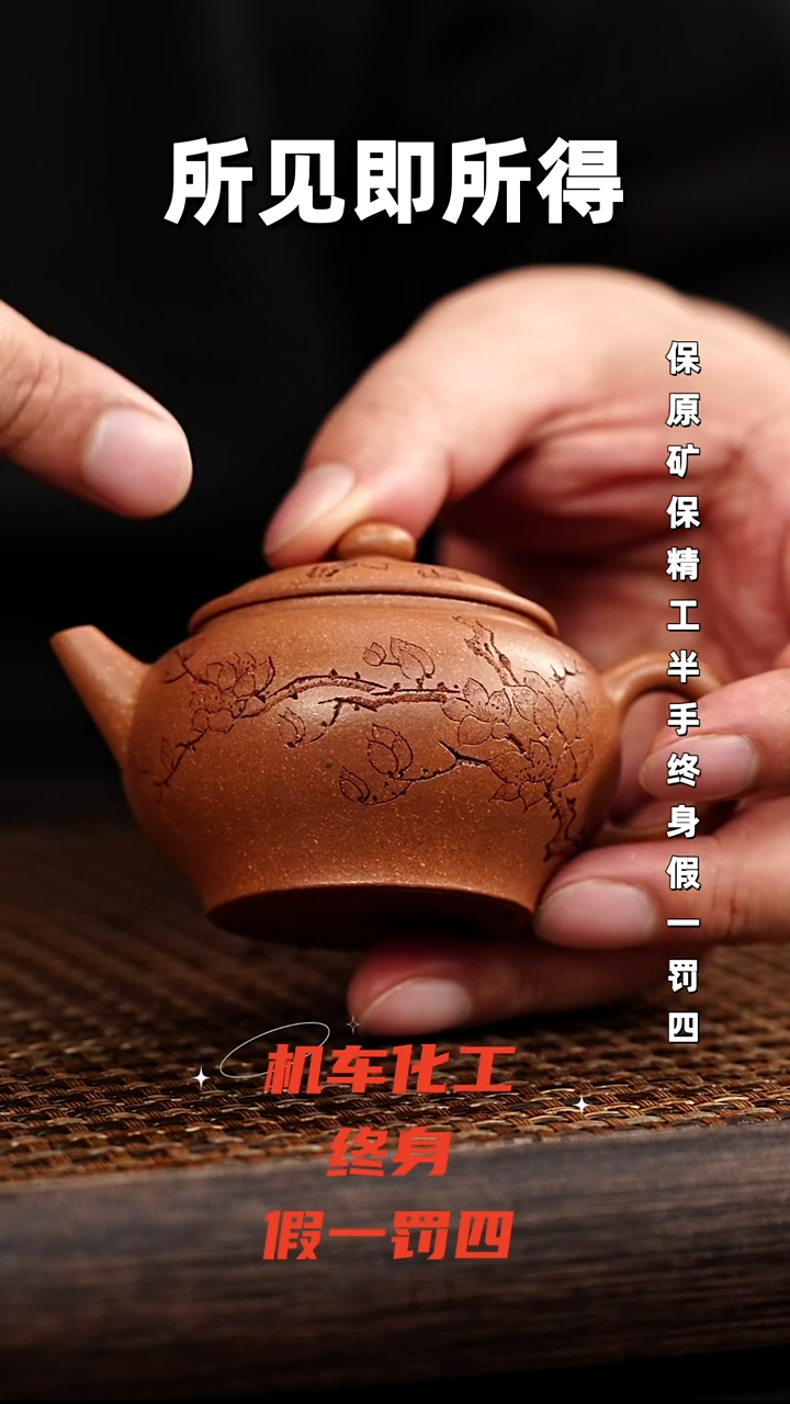 茶壶紫砂宜兴悦茗壶紫砂   冷香  青降坡